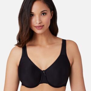 Wacoal Basic Beauty Full Figure, Seamless Bra, Style # 855192 Sz- 38 DDD